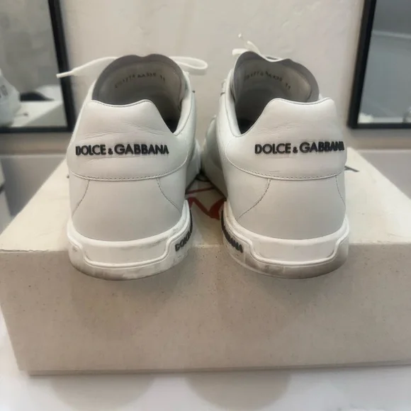 Dolce & Gabbana Classic White Sneakers